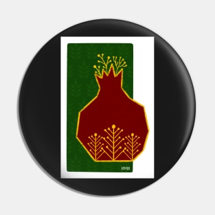 Gilded Pomegranate Pin