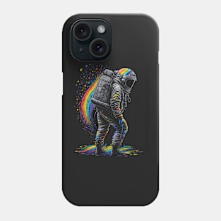 Major Tom - (Black Light - Version 2) Phone Case