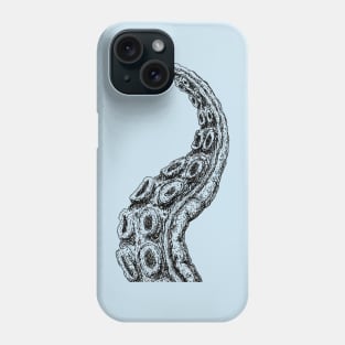 Cthulhu Octopus Tentacle Illustration Under the Deep Sea Phone Case