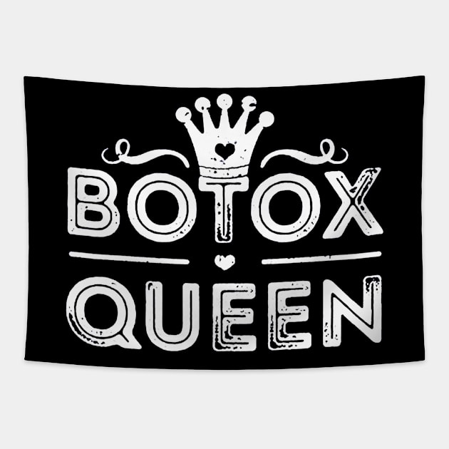 Botox Queen Tapestry by emilycatherineconley