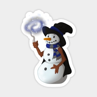 Smart Snowman Magnet