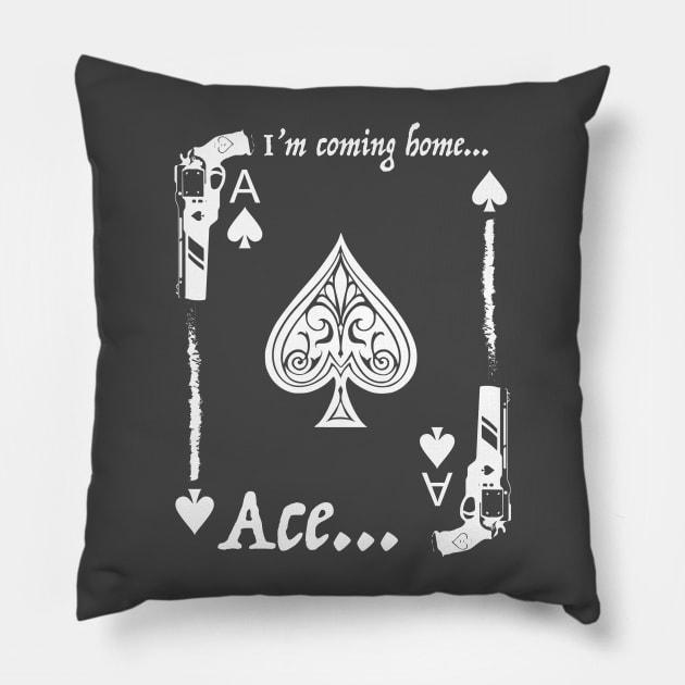 Destiny 2 - Cayde 6, I'm coming home Ace Pillow by mymainmandeebo