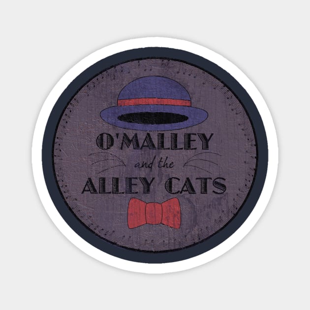 O'Malley and the Alley Cats Magnet by rebeccaariel