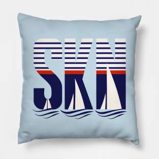 Skaneateles Boats SKN WPH MEDIA Pillow