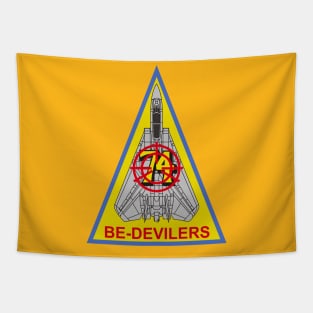 F14 Tomcat - VF74 Be Devilers Tapestry