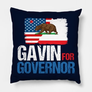 Gavin for Governor California Election Pillow