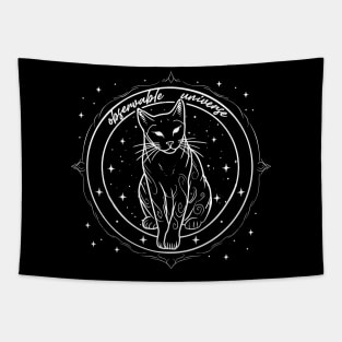 Galaxy Kitty Cat Tapestry