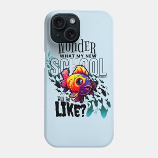 New School Fish Phone Case