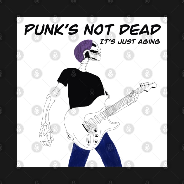 Punk’s Not Dead (It’s Just Aging) by Hannah Carter Art