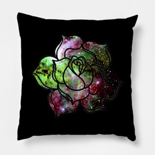 Space Flower Pillow