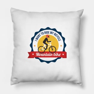 My MTB bicycle Pillow