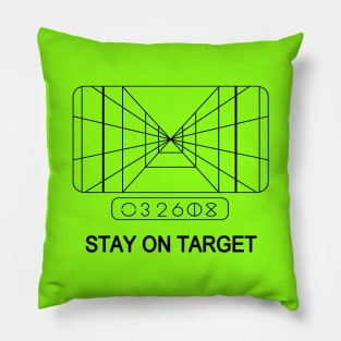 STAY ON TARGET 1977 TARGETING COMPUTER Pillow