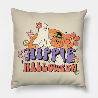 Hippie Halloween Pillow