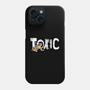 Toxic Frog (White) Phone Case