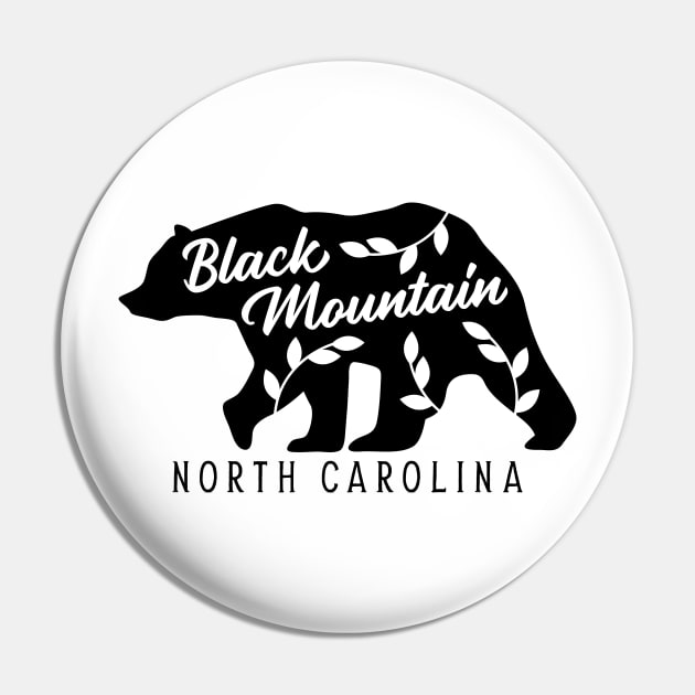 Black Mountain North Carolina Tourist Souvenir Pin by carolinafound