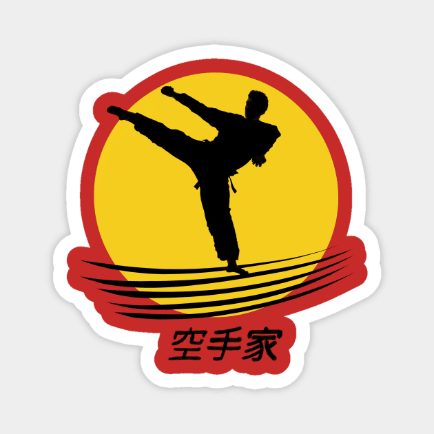 Karateka Magnet by Vigigio