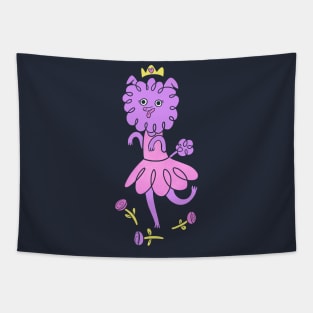 Poodle Ballerina Tapestry