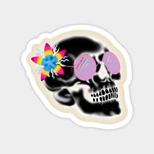 Show Your Pride Skull Magnet