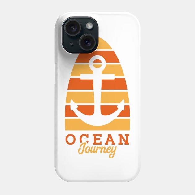 Ocean Journey Phone Case by VEKTORKITA