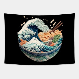 Great Ramen Wave Tapestry