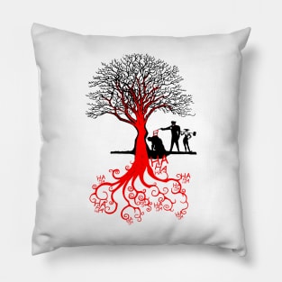 Killing time Pillow