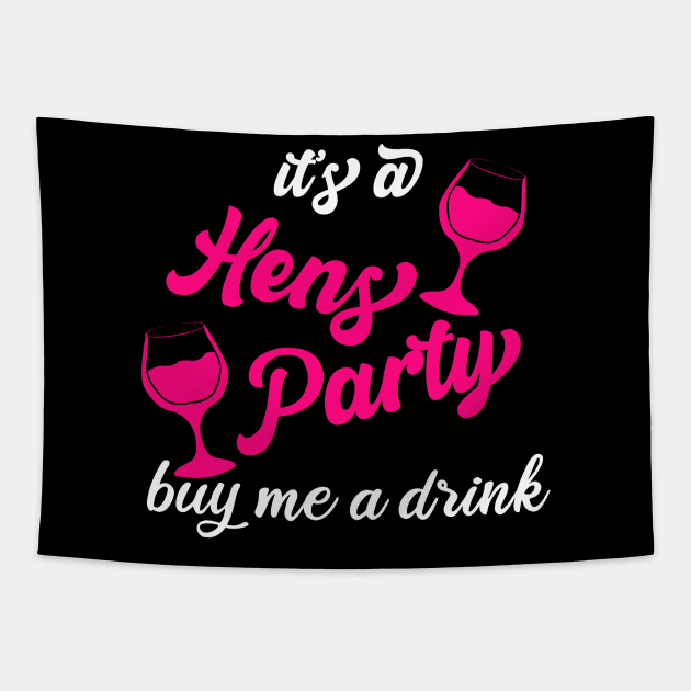 Hen Party Tapestry by Imutobi
