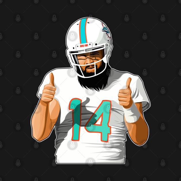 Ryan Fitzpatrick Two Thumbs Up by 40yards
