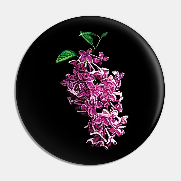 Lilacs - Delicate Pink Lilacs Pin by SusanSavad