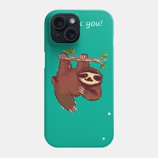 Thank You - Hanging Tree Sloth Phone Case