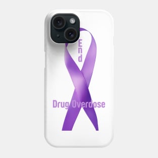 Drug Overdose Awareness Ribbon Phone Case