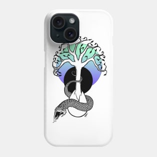 Yggdrasil & Jormungandr Phone Case