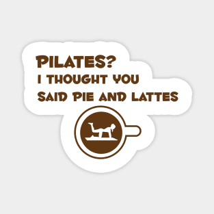 Fun Pilates design Magnet