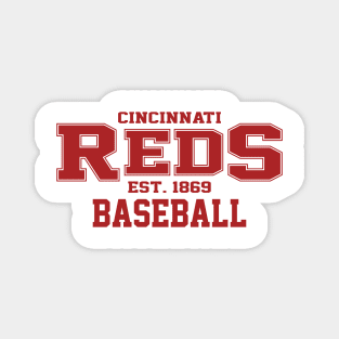 Reds Cincinnati Baseball Magnet