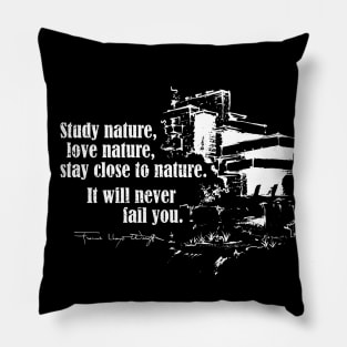 FLW - quote Pillow