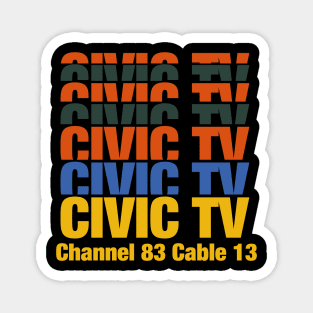 Civic tv Magnet