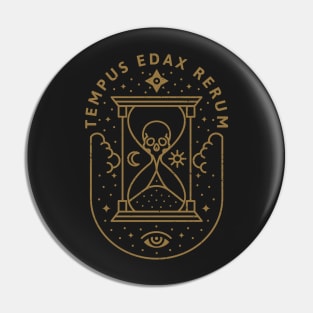 Tempus Edax Rerum Pin