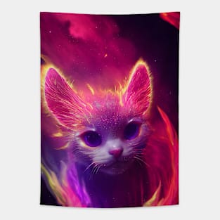 Space Cat Nyabula Rift Fiend - Mochi Tapestry