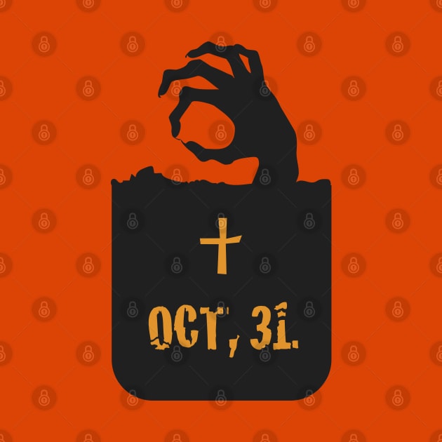 Scary Tomb Pocket by Inspire Creativity