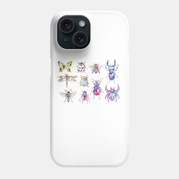 Insect Collection Phone Case by erzebeth