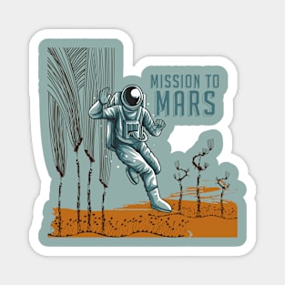 Mission To Mars Magnet