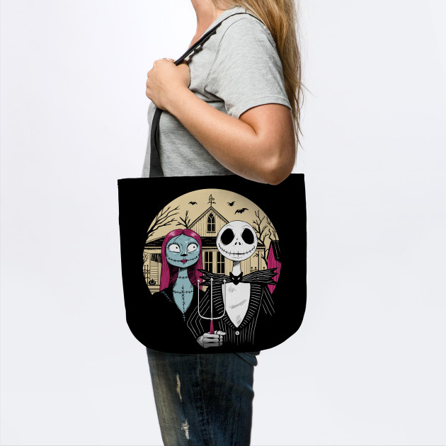 nightmare before christmas tote bag
