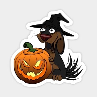 Halloweenie Magnet