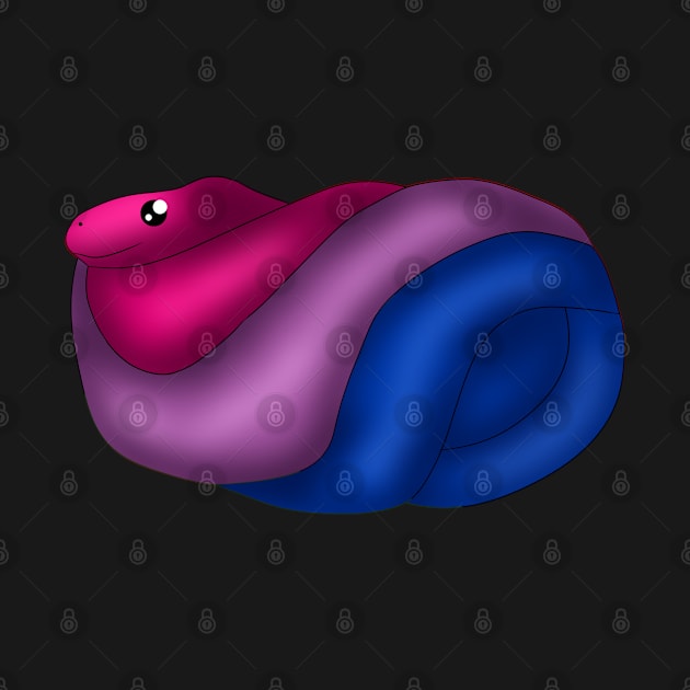 Bisexual Snake by TheQueerPotato