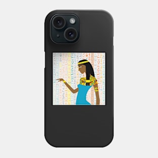 Ancient egyptian woman Phone Case