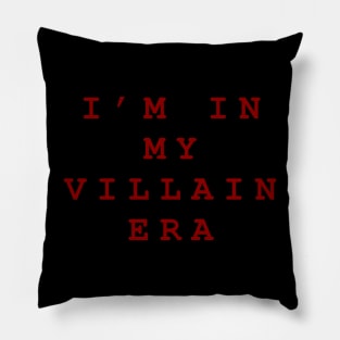 Villain era (red) Pillow