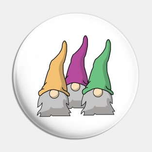 Minimalist Scandinavian Gnomes - Small Pin