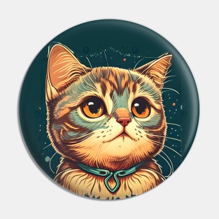 Cute Fat Cat - The Best Cat Pin
