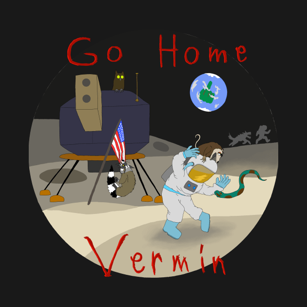 Vermin Go Home by artwindau