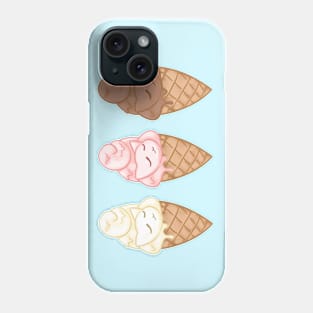 Nya-paw-litan icecream Phone Case