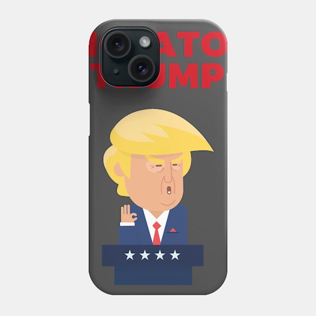 Dictator Trump Phone Case by mertkaratay